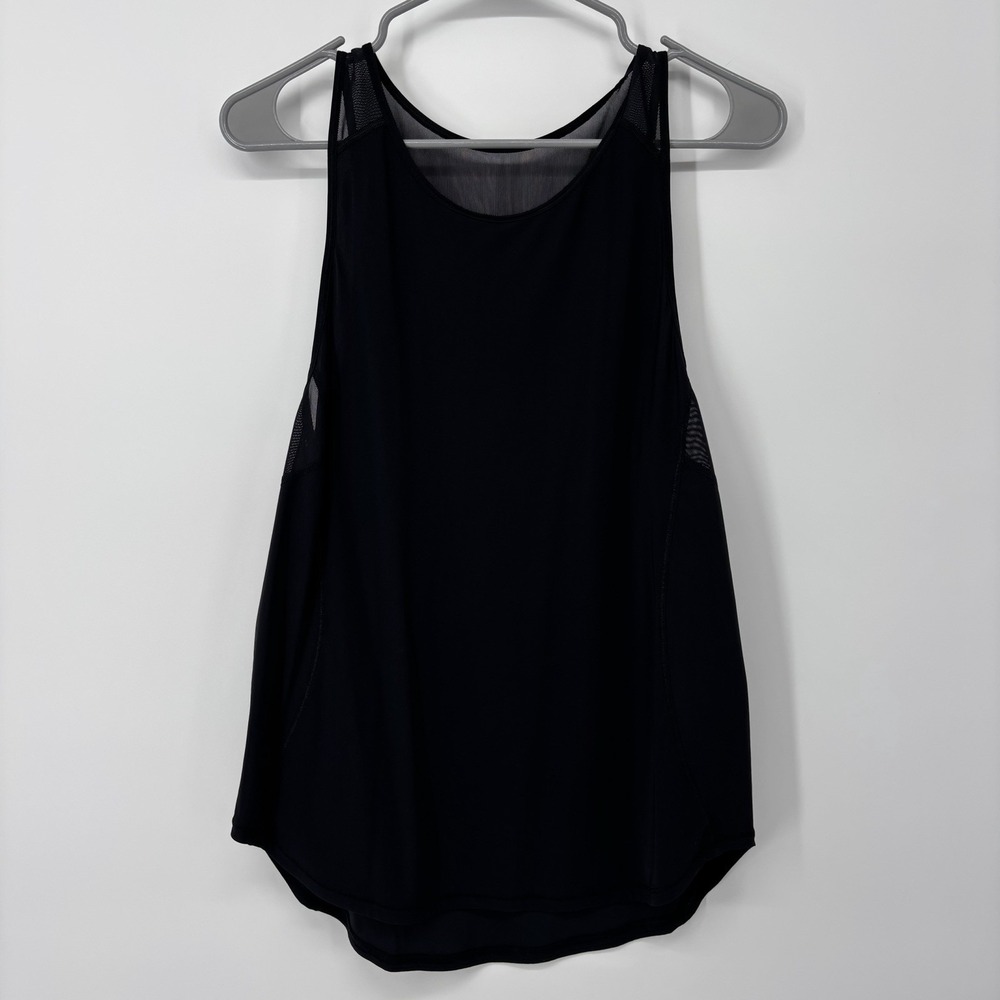 Lululemon Sculpt Tank II 4 Way Stretch Womens Size 6 Black See‎ Measurements!!